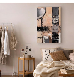 Canvas Print - Enchanted Visions (1-part) - Artistic Background in Abstract Form