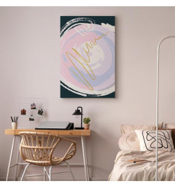 Schilderij - Gravitation (1 Part) Vertical