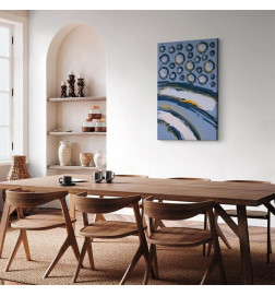 Canvas Print - Rhythmic Auroras (1 Part) Vertical