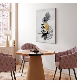 Quadro - Landscape With the Sun (1 Part) Vertical