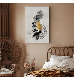 Quadro - Landscape With the Sun (1 Part) Vertical