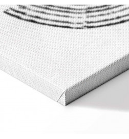 Quadro - Landscape With the Sun (1 Part) Vertical