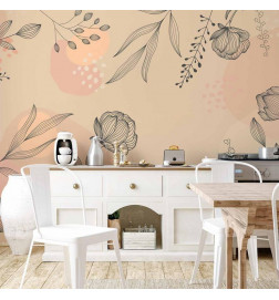 Mural de parede - Warm Shades of Nature