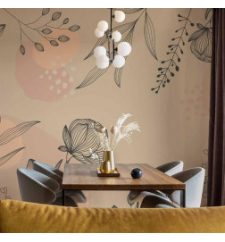 Mural de parede - Warm Shades of Nature