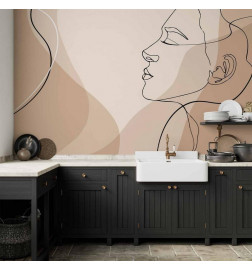 Wall Mural - Line Art - Femininity