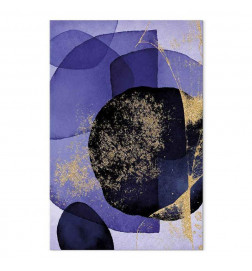 Cuadro - Purple Kaleidoscope (1 Part) Vertical