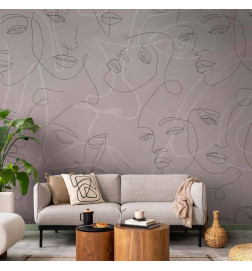 Wall Mural - Thousands of Faces