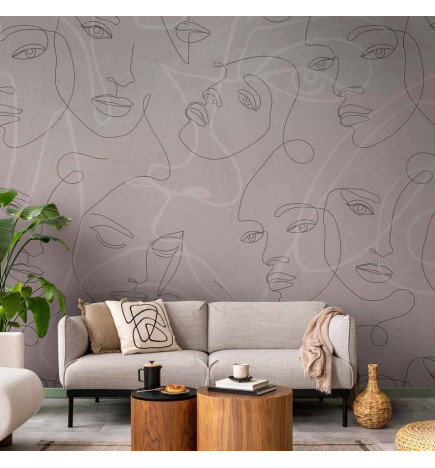 Mural de parede - Thousands of Faces