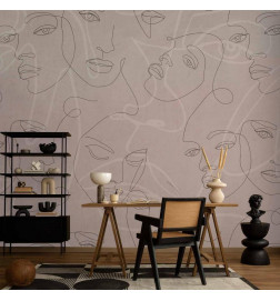 Wall Mural - Thousands of Faces