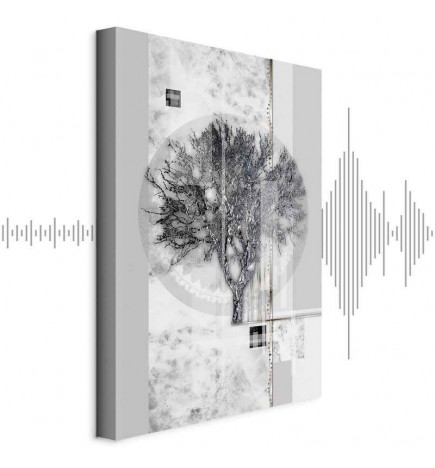 Slika - Silver Tree (1 Part) Vertical