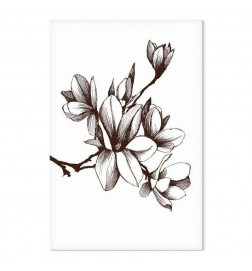Tableau - Renaissance Magnolias (1 Part) Vertical