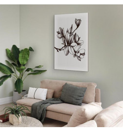 Leinwandbild - Renaissance Magnolias (1 Part) Vertical