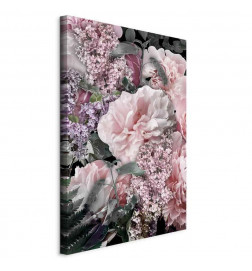 Tableau - Among Flowers (1-part) - Blooming Plants in Natures Colors