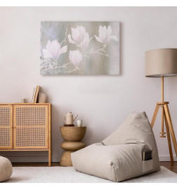 Cuadro - White Magnolias (1 Part) Wide