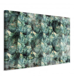 Schilderij - Green Thoughts (1 Part) Wide