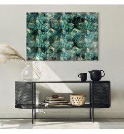 Canvas Print - Green Thoughts (1 Part) Wide