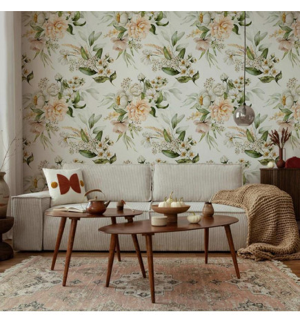 Tapet - Flowers in the Clouds