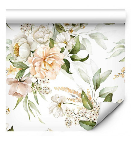 Tapisserie murale - Flowers in the Clouds