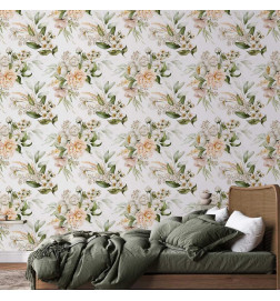 Tapisserie murale - Flowers in the Clouds