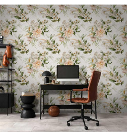 Papel de parede - Flowers in the Clouds