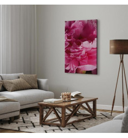 Slika - Blossom of Beauty (1-part) - Pink Peony Flower Embraced by Nature