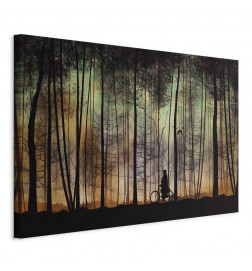 Schilderij - Walk Before Dark (1 Part) Wide