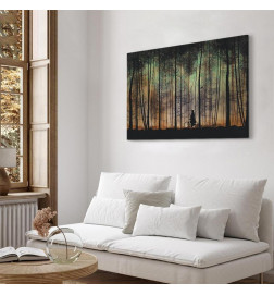 Schilderij - Walk Before Dark (1 Part) Wide