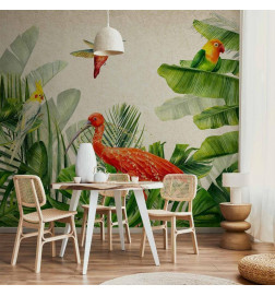 Fototapet - Exotic Birds - Third Variant