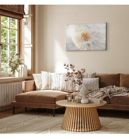 Schilderij - Dandelion in the Sun (1 Part) Wide