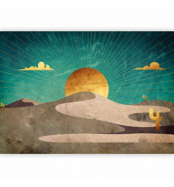 Fotobehang - Morning in the Desert