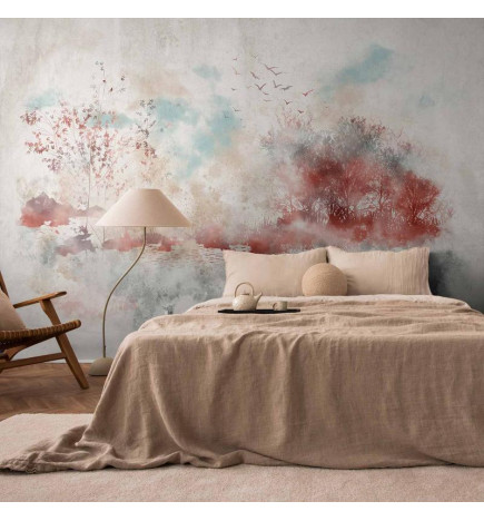 Mural de parede - Autumn Lake