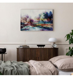 Quadro - World in Paints (1 Part) Wide