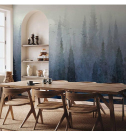 Mural de parede - Flight Over the Forest - Second Variant