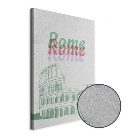 Tableau - Rome in Watercolours (1 Part) Vertical