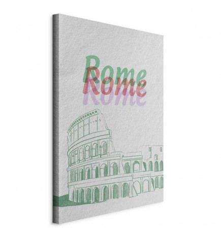 Seinapilt - Rome in Watercolours (1 Part) Vertical