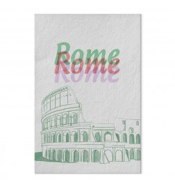Slika - Rome in Watercolours (1 Part) Vertical