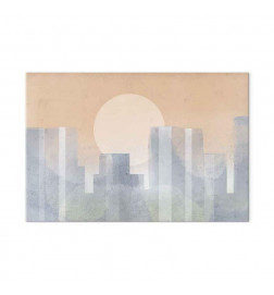 Leinwandbild - Modern City (1 Part) Wide - Second Variant