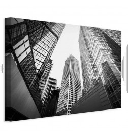 Schilderij - In a Big City (1 Part) Wide - Second Variant