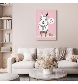 Quadro - Rabbits Friend (1 Part) Vertical