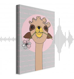 Glezna - Happy Llama (1 Part) Vertical