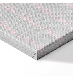 Leinwandbild - Happy Llama (1 Part) Vertical