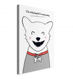 Canvas Print - Doggy Harry (1 Part) Vertical