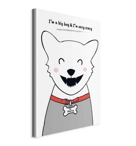 Canvas Print - Doggy Harry (1 Part) Vertical