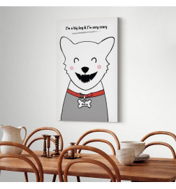 Quadro - Doggy Harry (1 Part) Vertical