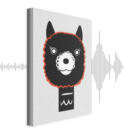 Paveikslas - Decorative Alpaca (1 Part) Vertical