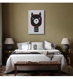 Tableau - Decorative Alpaca (1 Part) Vertical