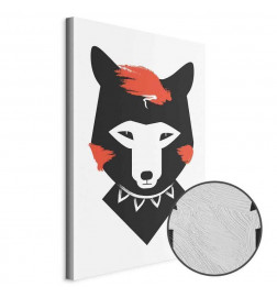 Seinapilt - Polite Fox (1 Part) Vertical