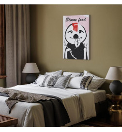 Schilderij - Sloth Trendsetter (1 Part) Vertical