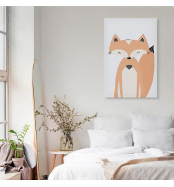 Slika - Happy Fox (1 Part) Vertical