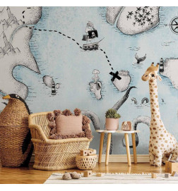 Foto tapete - Treasure Map